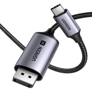 Cablu Video Adaptor USB-C - DisplayPort 8K Ugreen CM556 (Gri)