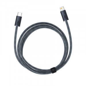Cablu de date Baseus Dynamic Series USB-C la Lightning, 20W, 2m (gri) CALD000116 - Img 2