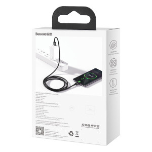 Cablu de date rapid Baseus Superior Series USB la USB-C, 66W, 2 m (negru) CATYS-A01 - Img 11