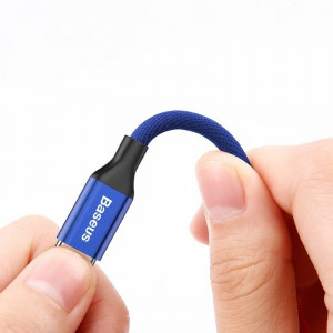 Cablu Incarcare Rapida USB la Lightning Baseus Yiven 120cm 2A (albastru)