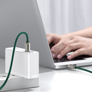 Cablu Incarcare Rapida USB-C la USB-C Baseus Display 100W 2m