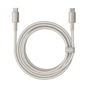 Cablu Incarcare Rapida USB-C la USB-C Baseus Tungsten Gold, 100W