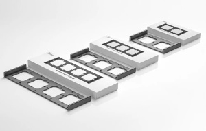 Cadru Intrerupator Smart M5 80 Dublu SONOFF M5-2C-80-F (Grafit/Negru)