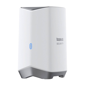 Camera Supraveghere Exterior Wireless Baseus N1 Plus 2K, Memorie 16GB + Extindere 16TB, Wide 145°, Set 2 Bucati (Alb)