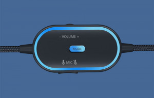 Casti cu fir pentru gaming PXN-U306 surround 7.1 microfon extensibil RGB - Img 4