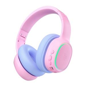 Casti Wireless Bluetooth Copii Over Ear Tronsmart KH03 ANC, Safe (Roz)