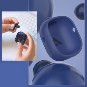 Casti Wireless Bluetooth In Ear TWS Acefast T6 (Albastru Marin)