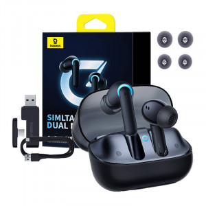 Casti wireless gaming TWS In Ear Baseus AeQur