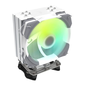 Coller Procesor Racire Activa LED Darkflash S21 ARGB (Radiator + Ventilator 120x130) Alb