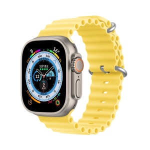 Curea Apple Watch Silicon Dux Ducis OceanWave Pentru Smartwatch 9 / 8 / 7 / 6 / 5 / 4 / 3 / 2 / SE (41 / 40 / 38mm)