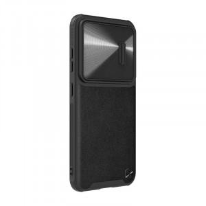 Husa Samsung Galaxy S23+ Nillkin CamShield Din Piele S23+ (Neagra)