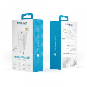 Incarcator rapid de perete Forever TC-05 GaN 33W