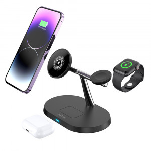 Incarcator wireless 3in1 15W MagSafe Maxlife