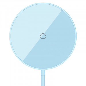 Incarcator wireless magnetic Baseus Simple Mini3 15W (albastru) 