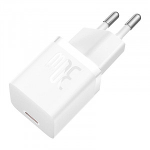 Mini incarcator de perete Baseus GaN5 30W USB-C (alb) CCGN070502 - Img 5