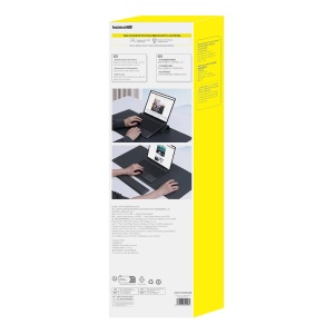 Mousepad Birou Baseus MagPro Series II BS-PS037 cu Suport Pentru Incheietura Mana 340x770mm (Negru)