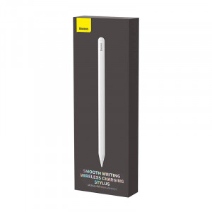 Stilou Stylus Capacitiv Baseus Smooth Writing Pentru Telefon/Tableta (Alb) SXBC020102