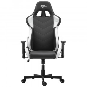 Scaun Gaming Ergonomic FragON - 1X Series, Negru/Alb 2024