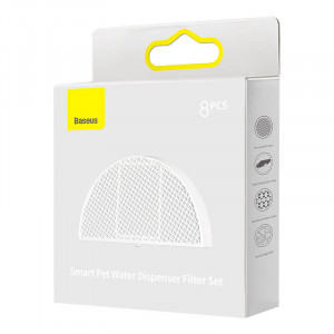 Set de filtre Baseus Smart pentru dozator de apa pentru animale de companie, 8 buc (alb) ACLY010002 - Img 4