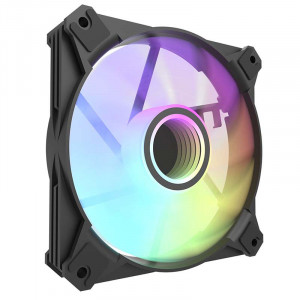 Set ventilatoare pentru computer Darkflash INF8 ARGB 5in1 120x120 (negru) - Img 3