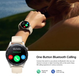 Smartwatch Bluetooth Joyroom JR-FC2 Classic Series IP68 Display 1.32 Inch (Gold)