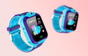Smartwatch Copii XO H100 Localizare LBS (albastru)