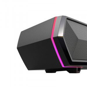 Soundbar Bluetooth Computer USB RGB Edifier MG300 2.5 + 2.5 W (negru)