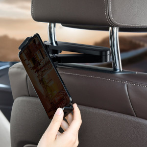 Suport auto telefon/tableta Baseus fun journey pentru bancheta spate Negru SULR-A01 - Img 10