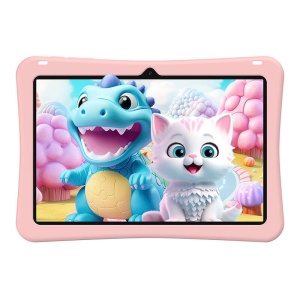 Tableta Copii Teclast P30T Ecran IPS 10.1 Inch 4/64 GB WIFI, Android, Rezolutie 1280x800 (Roz)