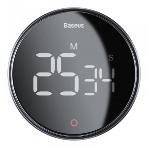 Cronometru Timer Digital Magnetic Baseus Heyo Pro Dark Gri FMDS000013
