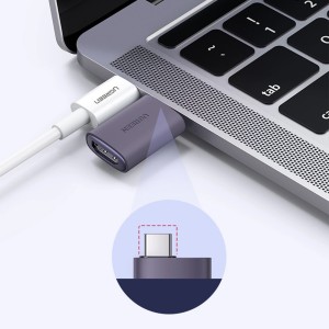 Adaptor Video HDMI UGREEN US320 USB-C la HDMI (gri) 70450