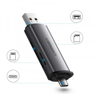 Cititor card SD + microSD UGREEN CM185