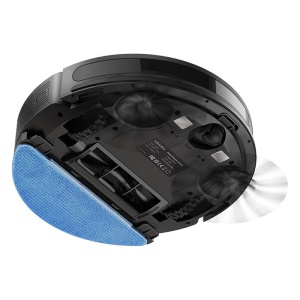 Aspirator Robot Inteligent cu Statie Lubluelu SL60 Plus Navigatie LiDAR 42W 4000Pa, 0.25L (Negru)