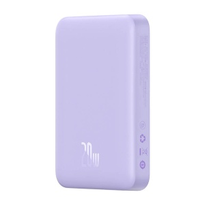 Baterie Externa Powerbank Baseus Magnetic Mini 10000mAh 20W (Violet) PPCX110105