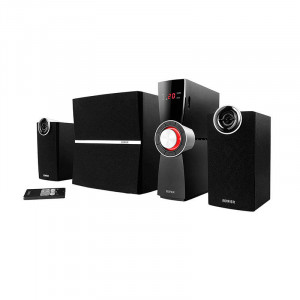 Boxe calculator 2.1 Edifier C2XD 2 x 9W + sub 35W, telecomanda (negru) - Img 1