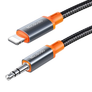 Cablu Audio HiFi Mcdodo Lightning - Mini Jack 3.5mm 1.2 - 1.8m (Negru)