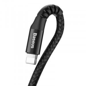 Cablu incarcare rapid arcuit Baseus USB la Lightning
