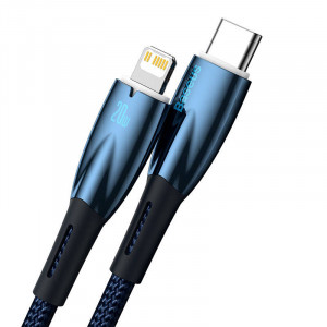 Cablu incarcare USB-C la Lightning Baseus Glimmer 20W