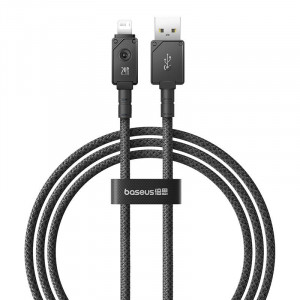 Cablu Incarcare Rapid USB la Lightning Baseus Explorer 2.4A 1m