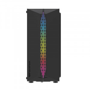 Carcasa computer Darkflash DK151 LED cu 3 ventilatoare (negru) - Img 2