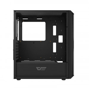 Carcasa pentru computer Darkflash DK352 Plus cu 4 ventilatoare (negru) - Img 4