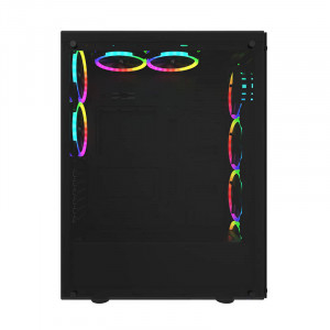 Carcasa pentru computer Darkflash Phantom (neagra) - Img 2