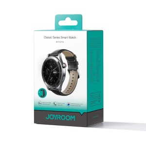 Ceas Inteligent Smartwatch Bluetooth Joyroom JR-FC2 Pro Classic Series ATM 10M Display 1.46 Inch, Functie Raspuns Apel (Gri)