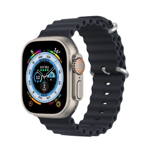 Curea Apple Watch Silicon Dux Ducis OceanWave Pentru Smartwatch 9 / 8 / 7 / 6 / 5 / 4 / 3 / 2 / SE (41 / 40 / 38mm)