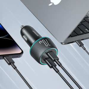 Incarcator Auto Rapid Joyroom CCN02, 2x USB-C PD 70W