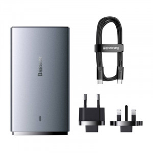 Incarcator de perete Baseus GaN5, 65W, 1xUSB-C, 1XUSB-A CCGP150113 - Img 2
