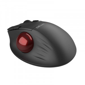 Mouse ergonomic wireless Delux MT1 DB BT+2.4G (negru) - Img 4