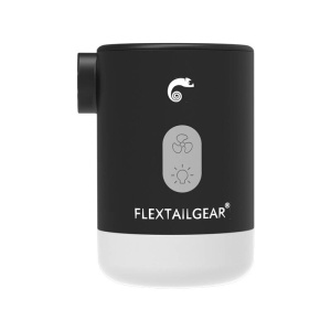 Pompa Aer Portabila Wireless 4-In-1 Flextail Max Pump2 PRO Functie Powerbank, Lanterna Incorporata 500lm (Negru)