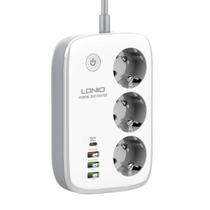 Prelungitor Electric SMART Wi-Fi 3 Premium, 4xUSB 2m LDNIO