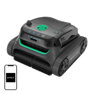 Wybot S2 Robot Piscină Profesional Wireless, 300m² | ebase.ro